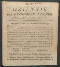 dziennik departamentowy radomski 1815-7-00001